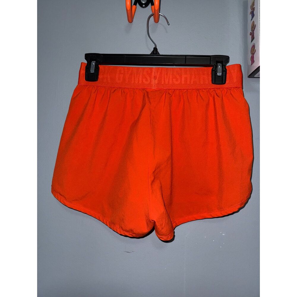 Women's Gymshark Orange Loose Fit Training Shorts | Size Small | Activewear - Picture 3 of 4
